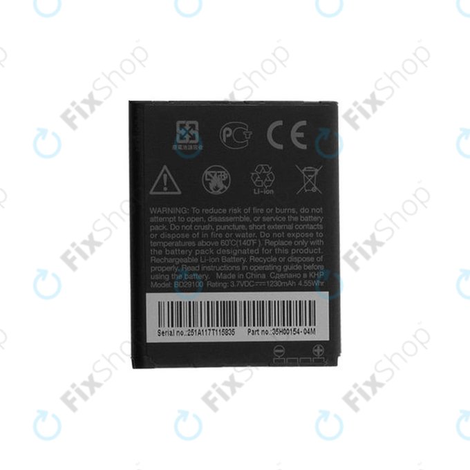Батерия за HTC Wildfire S G13 A510e, Explorer, HD7, BD29100, 1230mAh