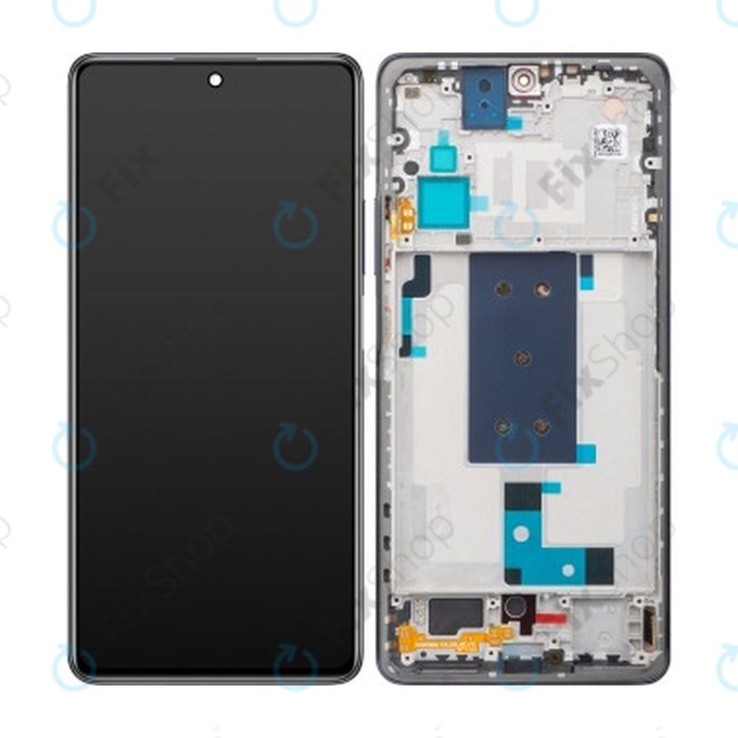дисплей за Xiaomi 11T 11T Pro, Тъчскрийн и рамка, Moonlight White, TFT