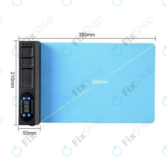 Нагревателна подложка - Разделител за LCD екран, Wylie WI-1805
