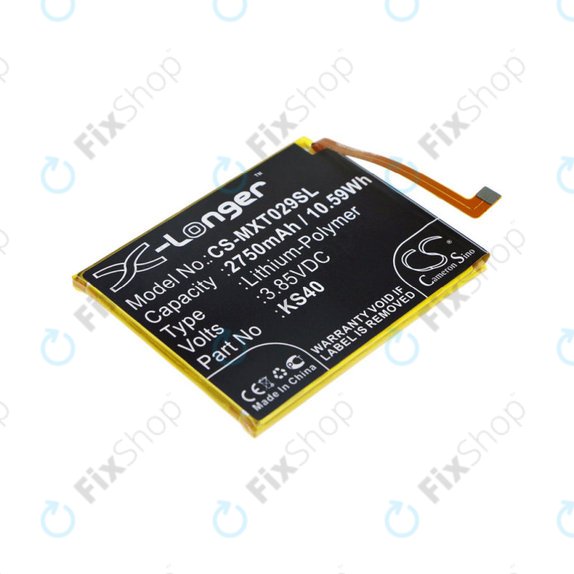 Батерия за Motorola Moto E6 Play XT2029, 2750mAh, Li-Pol, 3.85 V, KS40, HQ