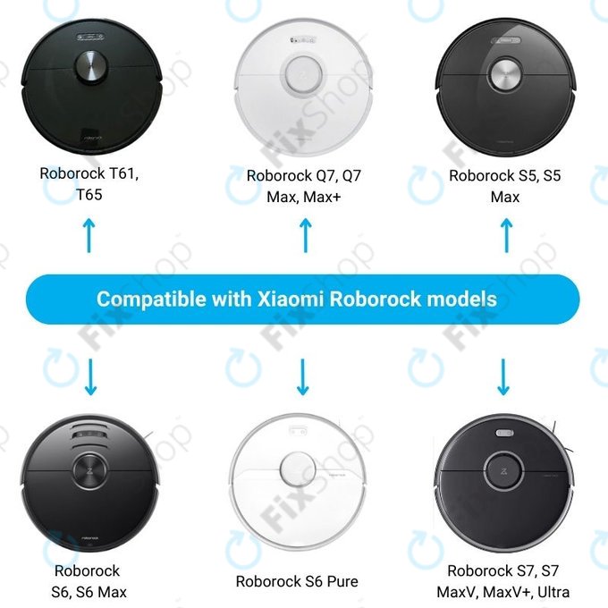 Батерия за Xiaomi Roborock S-series, T-series, Q-series, XJT-2P4S-6000, Li-Ion 14.4V 6000mAh