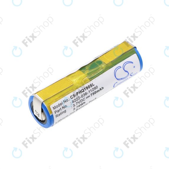Батерия за Philips 8895XL, 750mAh, Li-Ion, 3.7V, 036-11290, HQ