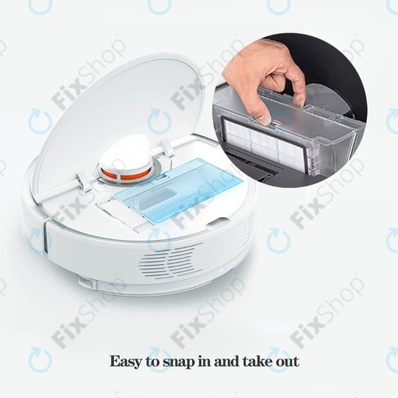 HEPA филтър за Xiaomi Roborock S5 (Mijia 1S), S5 Max, S6, S6 MaxV, S6 Pure, E4, E5, Mi Robot Vacuum Mop 1S, Xiaowa E2, E3, Lite C10 (2pcs)
