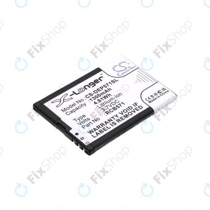 Батерия за CPA Halo 11, 1300mAh, Li-Ion, 3.7 V, RCB571, HQ