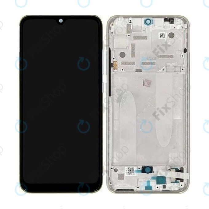 дисплей за Xiaomi Mi A3, Тъчскрийн и рамка, More than White, TFT