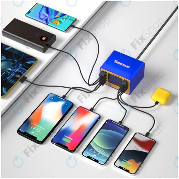 USB зарядна станция с USB-C и USB 3.0, Mechanic iCharge 8M