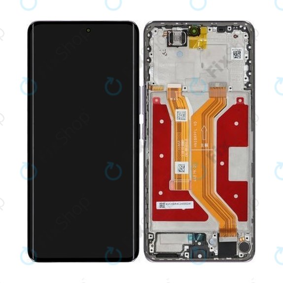 Дисплей за Honor Magic7 Lite, Titanium Purple, Тъчскрийн с рамка, 0235AMMP Genuine Service Pack