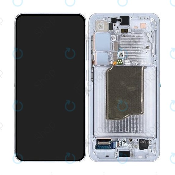Дисплей OLED за Samsung S25, Icyblue, Тъчскрийн с рамка