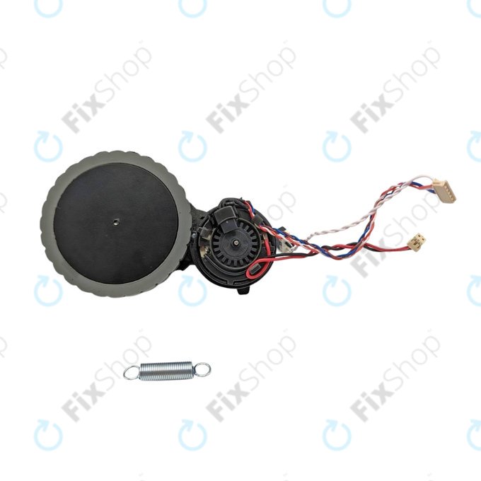 Колело с мотор, Ляв, Черна за iRobot Roomba Combo 111, Roomba Combo 113