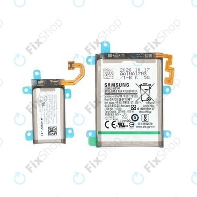 Батерия за Samsung Z Flip 5G F707B, EB-BF707ABY, 3300mAh (2ks) - GH82-23867A, Genuine Service Pack