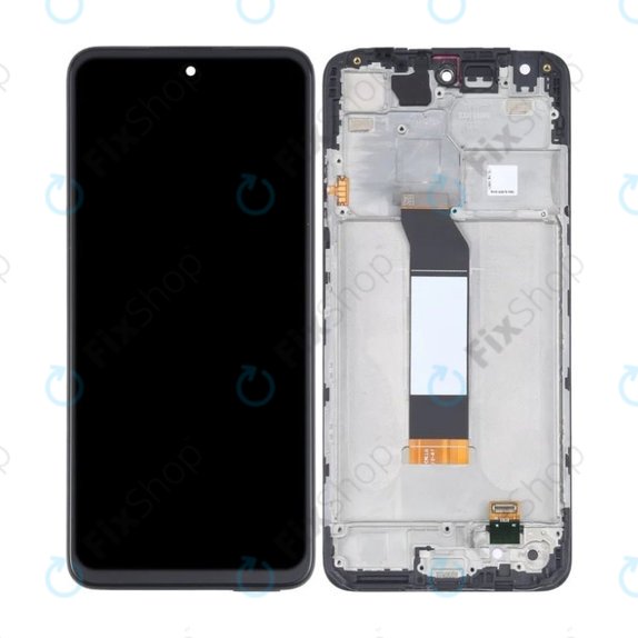 дисплей за Xiaomi Redmi Note 10 5G, Poco M3 Pro 5G, Тъчскрийн и рамка, Graphite Gray, TFT