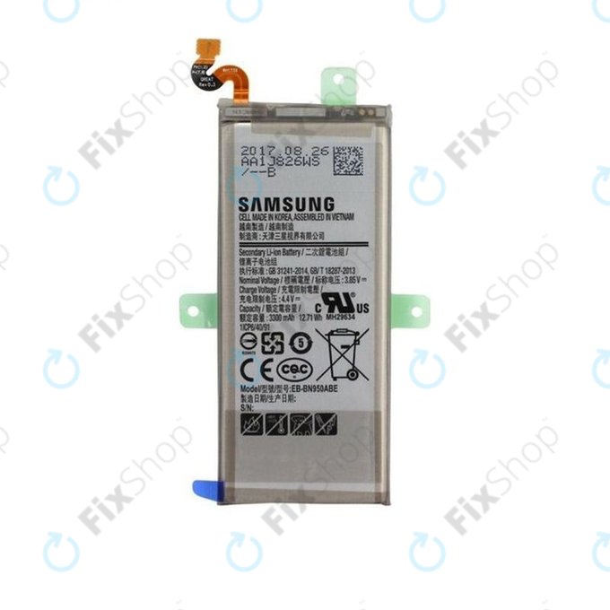 Батерия за Samsung Note 8 N950FD, EB-BN950ABE, EB-BN950ABA, 3300mAh, GH82-15090A, Genuine Service Pack