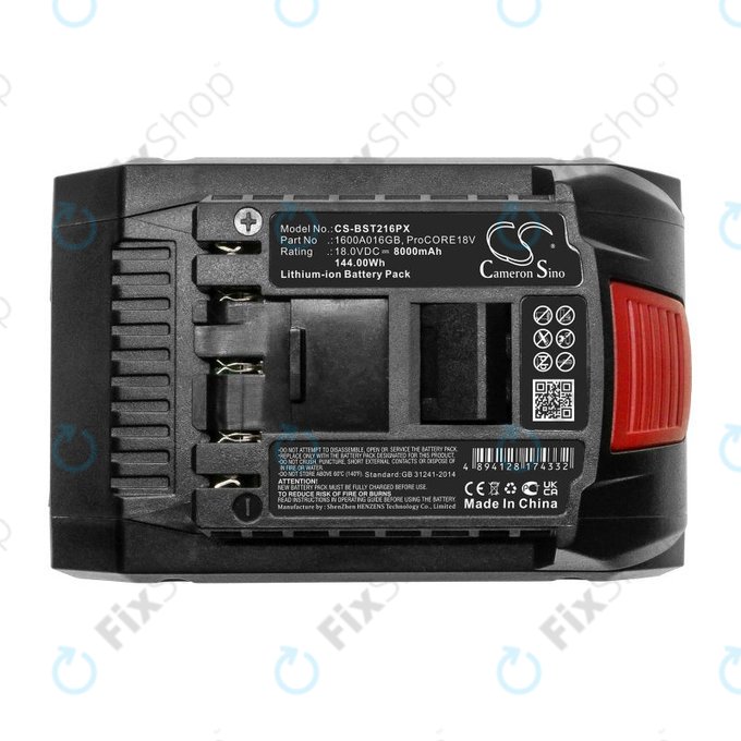 Батерия за Bosch Gbh, Gcv, Gks, Gts 18V, 8000mAh, Li-Ion, 18V, ProCORE18V, HQ