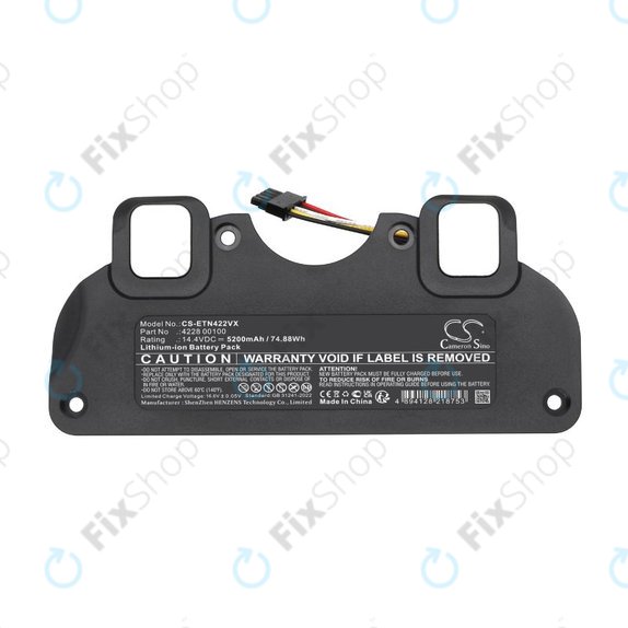 Батерия за ETA 4228 Navaggio Profi, 5200mAh, Li-Ion, 14.4V, 4228 00100, HQ