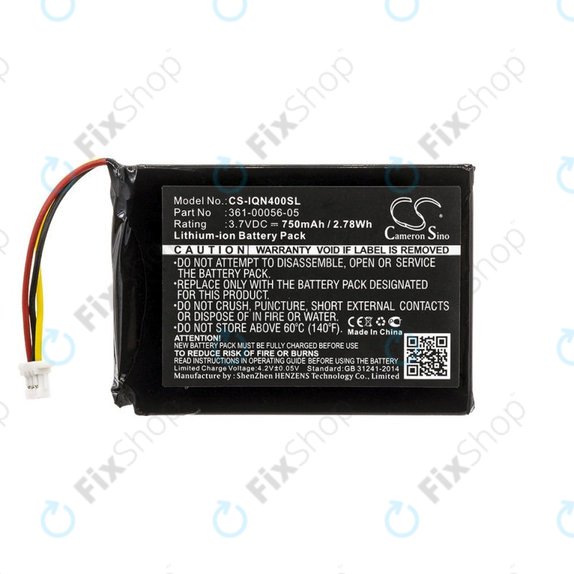 Батерия за Garmin Nüvi 40, 750mAh, Li-Ion, 3.7V, 361-00056-05, HQ