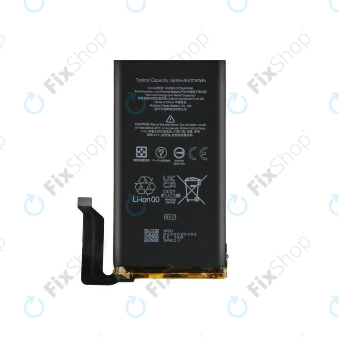 Батерия за Google Pixel 6, GMSB3, 4614mAh