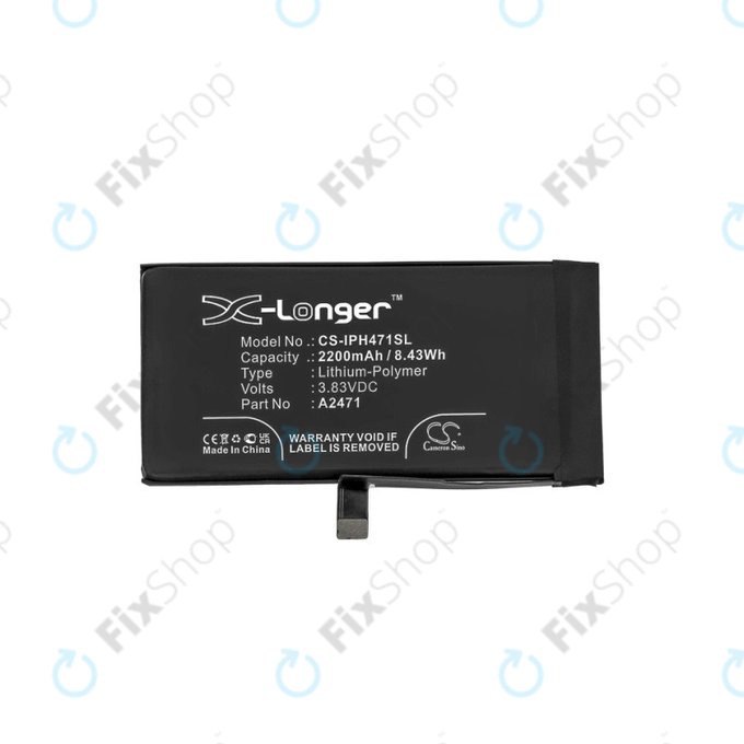 Батерия за iPhone 12 Mini, A2471, 2200mAh, HQ