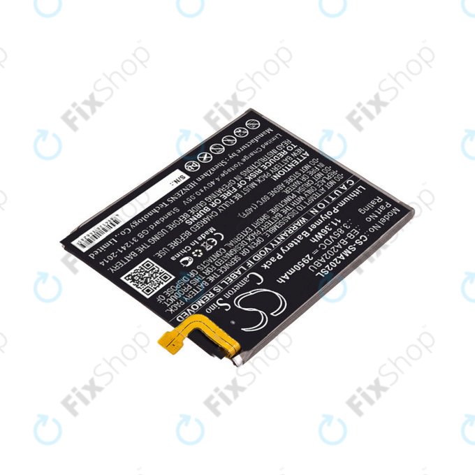 Батерия за Samsung A10e, A20e A202F, 2950mAh, Li-Pol, 3.85 V, EB-BA202ABU, HQ