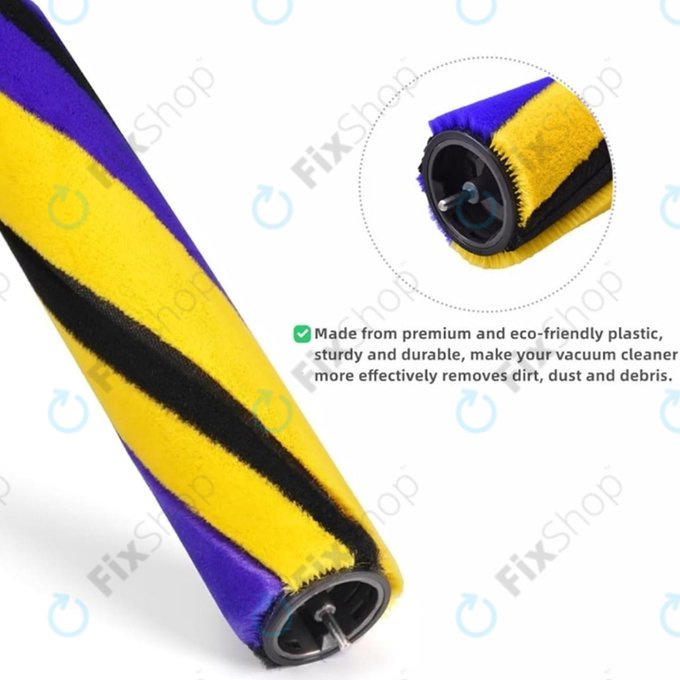 Тънка мека ролкова четка Slim Fluffy за Dyson V15, Outsize