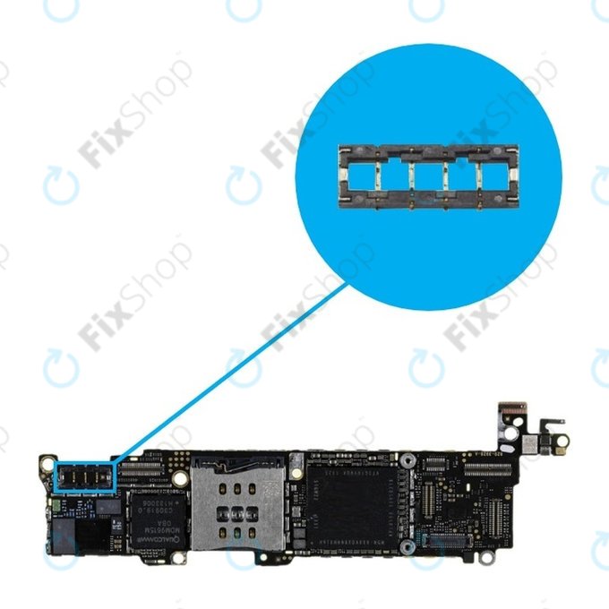 Конектор батерия за iPhone 5C, 5S