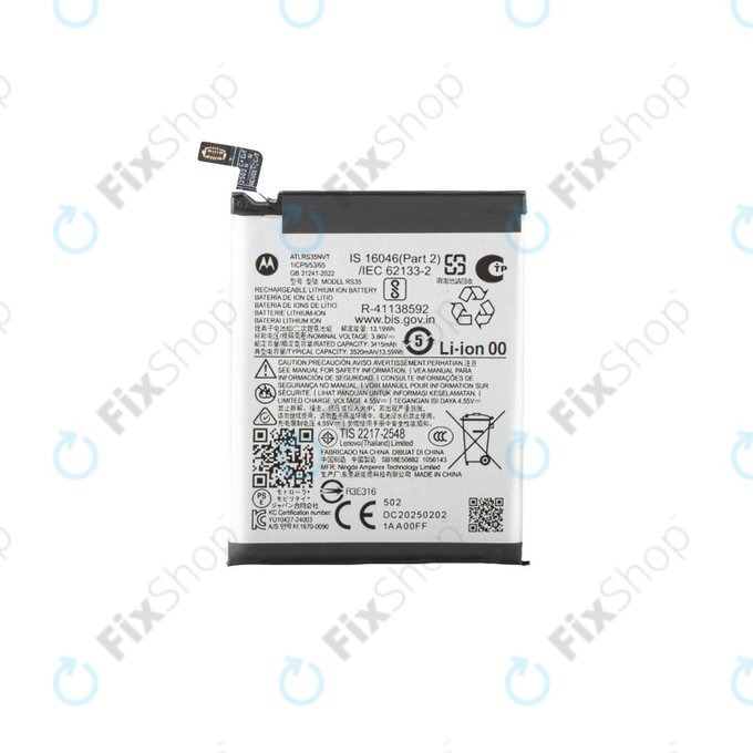 Батерия за Motorola Razr 60 Ultra, RS35, SB18E50882, 3520mAh, Genuine Service Pack