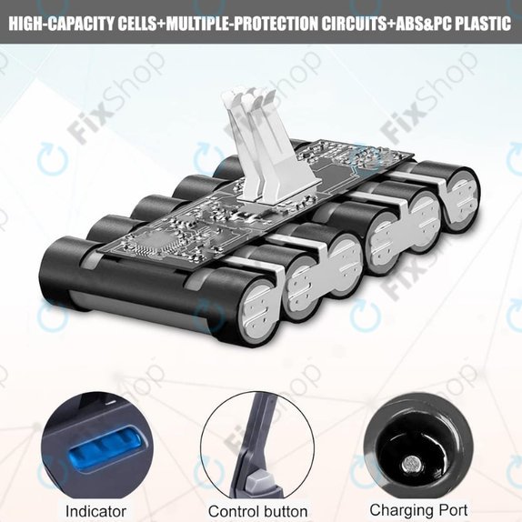 Батерия за Dyson V8, 215681, PM8-US-HFB1497A, Li-Ion 21.6V 2500mAh