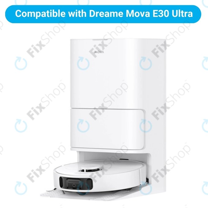 Комплект резервни части за Xiaomi Dreame Mova E30 Ultra (2x Основна четка, 4x Филтър, 4x Странична четка, 8x Моп кърпа, 4x Торба за прах)