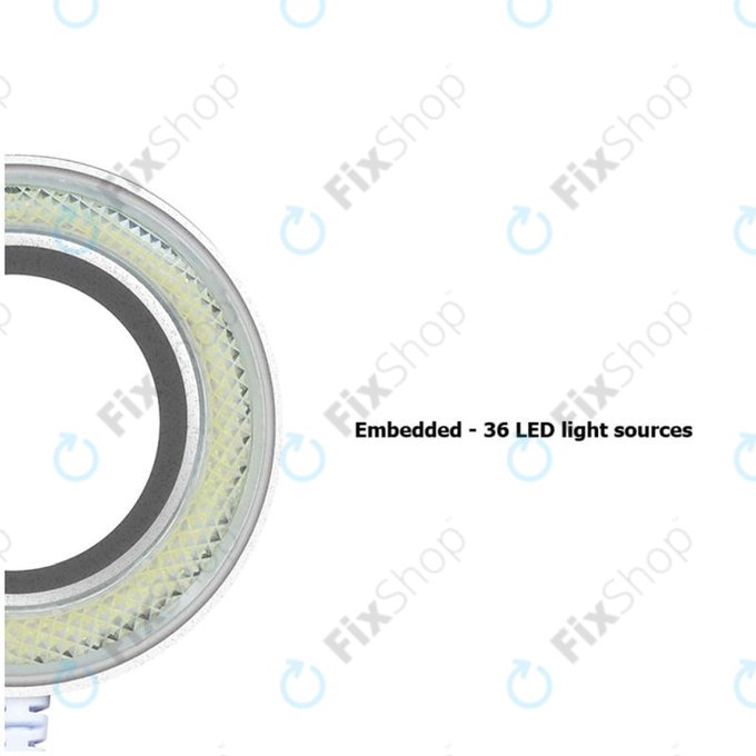 Прахоустойчиво огледало с регулируема LED светлина, Sunshine SS-033C