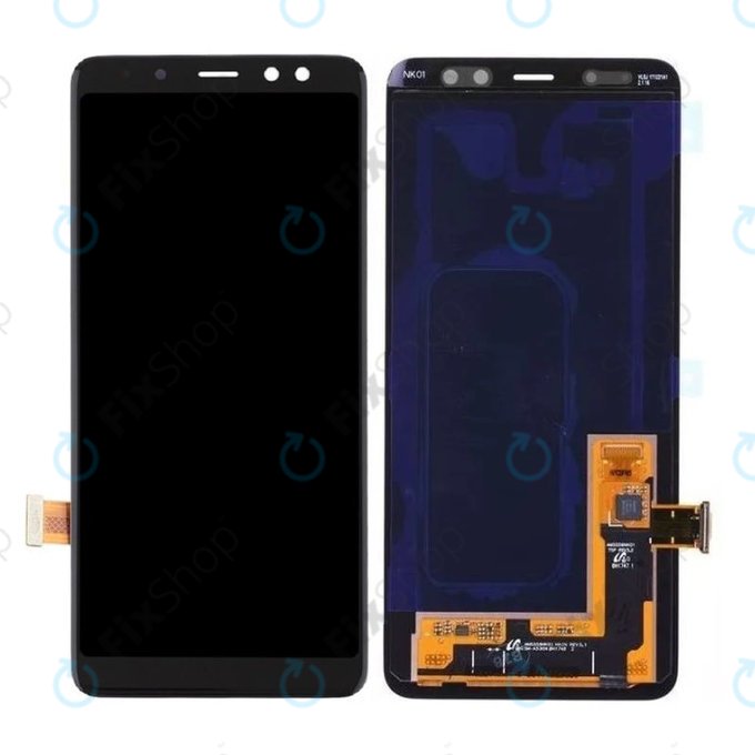 дисплей OLED за Samsung A8 A530F (2018), Тъчскрийн без рамка, GH97-21406A, GH97-21529A, Genuine Service Pack