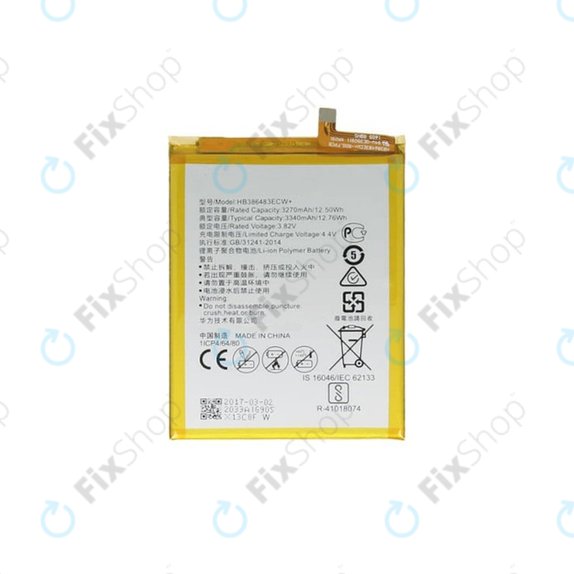 Батерия за Huawei Honor 6X (BLN-L21), HB386483ECW, 3340mAh