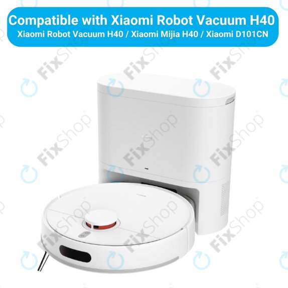 Комплект резервни части за Xiaomi Robot Vacuum H40 - Standard set (1x Основна четка, 2x Филтър, 2x Странична четка)