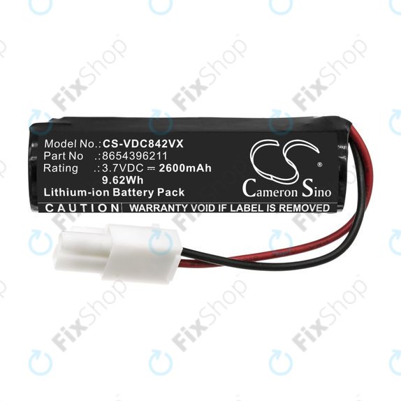 Батерия за Vileda Quick & Clean, 2600mAh, Li-Ion, 3.7V, 8654396211, HQ