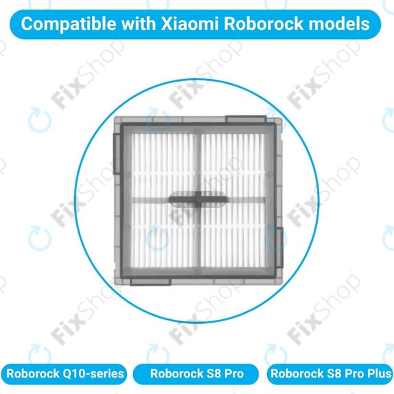 HEPA филтър за Xiaomi Roborock Q10-series, S8 Pro, S8 Pro Plus