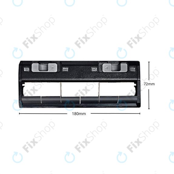 Капак на основната четка за Ecovacs Deebot N-series, T-series, X1-series, Ozmo-series, черен, Black