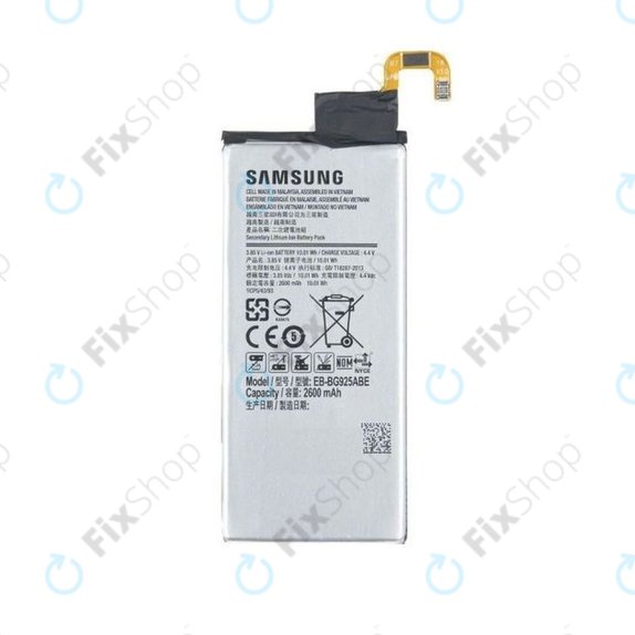Батерия за Samsung S6 Edge G925F, EB-BG925ABE, 2600mAh, GH43-04420A, GH43-04420B, Genuine Service Pack