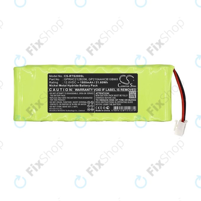 Батерия за Roto RT2, Roto Sf G2, 1800mAh, Ni-MH, 12V, 2412-3011, HQ