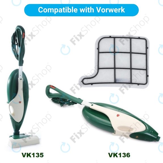 Прахов филтър за Vorwerk VK135, VK136, VK369