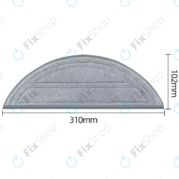 Моп кърпа, 2 бр. за Xiaomi Roborock Q10-series, S8 Pro, S8 Pro Plus