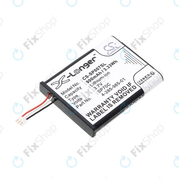 Батерия за Sony PSP E1000, E1002, E1004, E1008, 900mAh, Li-Ion, 3.7V, SP70C, HQ