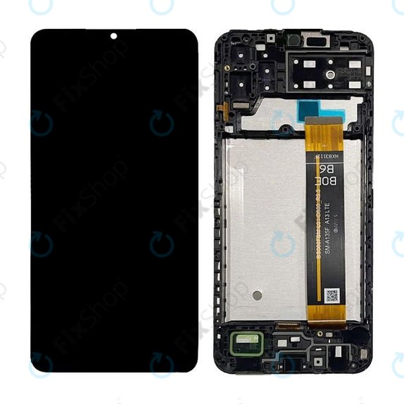 дисплей за Samsung A13 A135F, Тъчскрийн и рамка, TFT