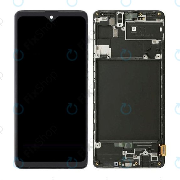 дисплей OLED за Samsung A71 A715F, Тъчскрийн и рамка, Small Size Panel