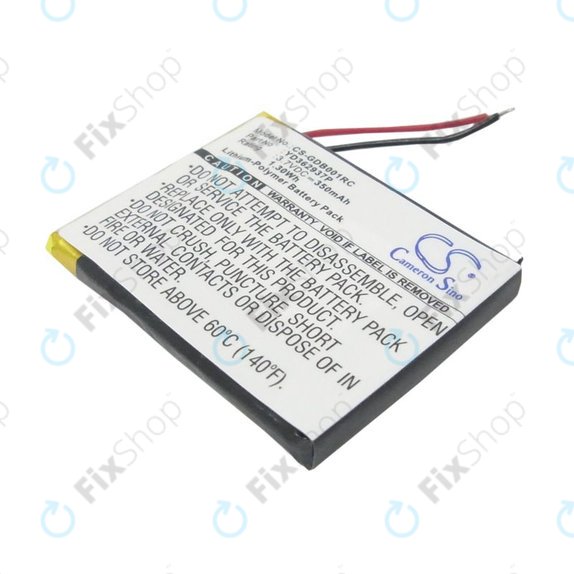 Батерия за GoPro Wifi Remote, 350mAh, Li-Pol, 3.7V, YD362937P, HQ