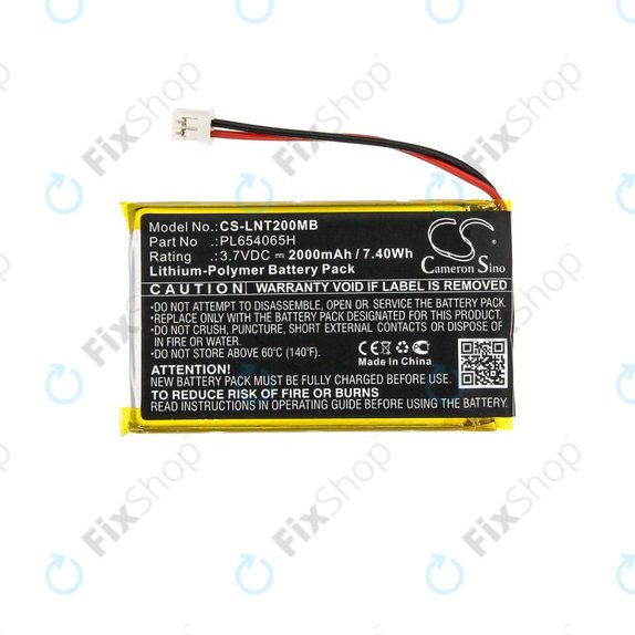 Батерия за Luvion Prestige Touch 2, 2000mAh, Li-Pol, 3.7V, PL654065H, HQ