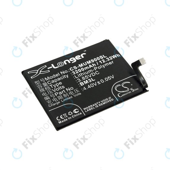 Батерия за Xiaomi Mi 9, 3200mAh, Li-Pol, 3.85 V, BM3L, HQ