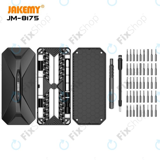 Прецизен комплект отвертки 50в1, Jakemy JM-8175