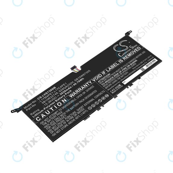 Батерия за Lenovo IdeaPad 730-13, 2650mAh, Li-Pol, 15.36V, 5B10R32748, HQ
