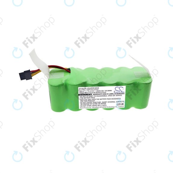 Батерия за Ecovacs Deebot CR120, KK-8, X500, LP43SC2000P, Ni-MH 14.4V 2000mAh, HQ