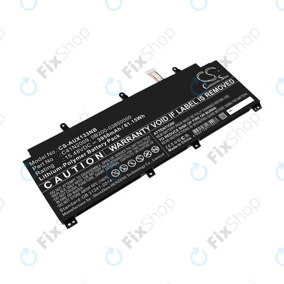 Батерия за Asus ROG Flow X13 GV301QE-K6008, 3950mAh, Li-Pol, 15.48V, C41N2009, HQ