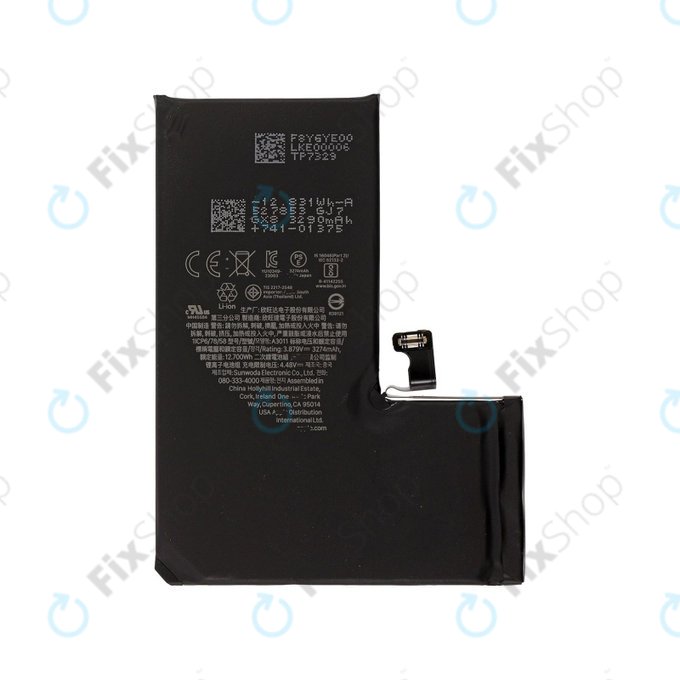 Батерия за iPhone 15 Pro, 3274mAh, A3011