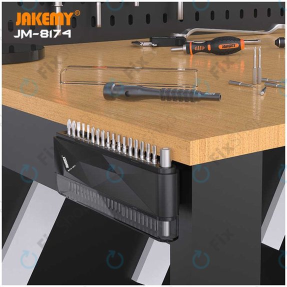 Професионален комплект отвертки за D.I.Y. ремонт 45в1, Jakemy JM-8174